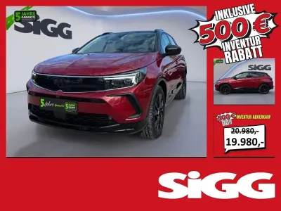 Gebraucht Opel Grandland X GS Line 224 PS (164 kW) 2022 Rubin rot SUV