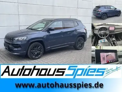 Gebraucht Jeep Compass 150 PS (110 kW) 2022 Blau metallic SUV