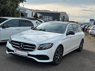 Usata Mercedes E220 Night 194 CV (142 kW) 2017 Bianco Berlina