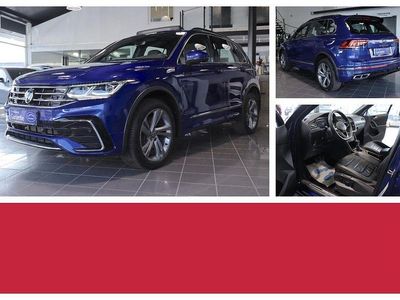 Gebraucht VW Tiguan R-line 200 PS (147 kW) 2022 Lapiz blue metallic SUV
