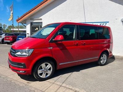 Brugt VW T6 Generation Six 150 HK (110 kW) 2018 Rød Van