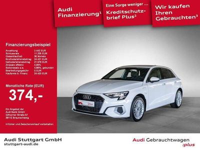 Ibisweiß Gebraucht 2022 Audi A3 Sportback e-tron Advanced Kleinwagen | 28.540 € (Teuer)
