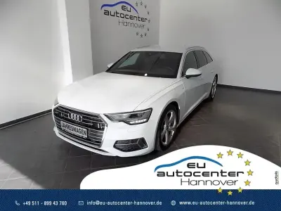 Gebraucht Audi A6 S-Line 204 PS (150 kW) 2021 Gletscherweiß metallic Kombi