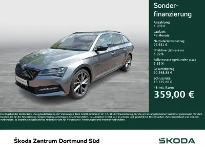 Gebraucht Skoda Superb SportLine 218 PS (160 kW) 2022 Grau Kombi