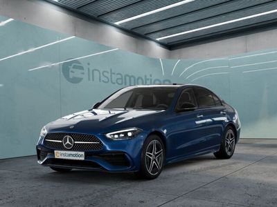 Gebraucht Mercedes C400 252 PS (185 kW) 2024 Blau Limousine