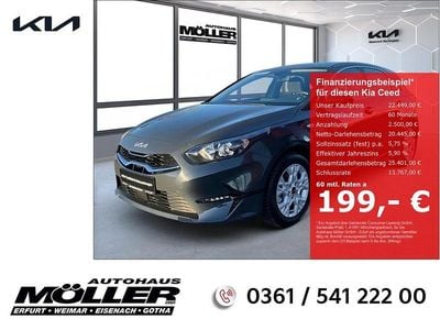 Grau Gebraucht 2025 Kia Ceed Comfort Kleinwagen | 22.449 € (Guter Preis)