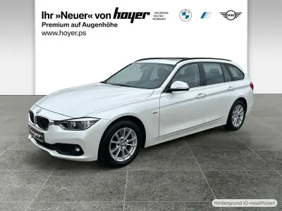 Gebraucht BMW 320 Luxury Line 184 PS (135 kW) 2018 Mineralweiß (metallic) Kombi
