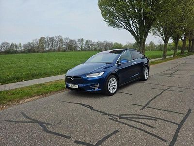 Blau Gebraucht 2020 Tesla Model X Performance SUV | 48.999 € (Etwas zu teuer)