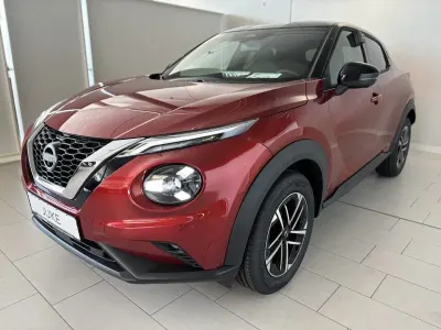 Gebraucht Nissan Juke N-Connecta 114 PS (83 kW) 2025 Fuji sunset red metallic/dach SUV