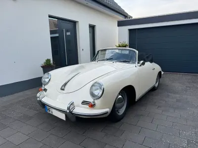 Gebraucht Porsche 356 60 PS (44 kW) 1960 Weiß Cabrio