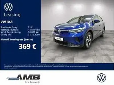 Gebraucht VW ID.4 Pure 125 kW (170 PS) 2024 Blau (blue dusk metallic) SUV