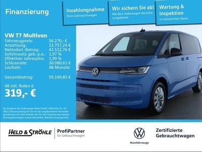 Gebraucht VW Multivan Life 204 PS (150 kW) 2025 Medium blue metallic Van