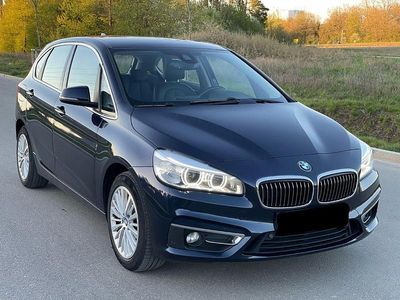 Brugt BMW 218 Active Tourer Luxury Line 150 HK (110 kW) 2015 Blå MPV
