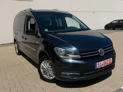 Gebraucht VW Caddy Highline 150 PS (110 kW) 2015 Blau Van / Kleinbus
