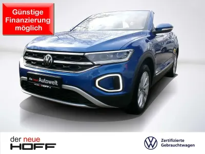 Gebraucht VW T-Roc Cabriolet 116 PS (85 kW) 2024 Ravannablau Cabrio