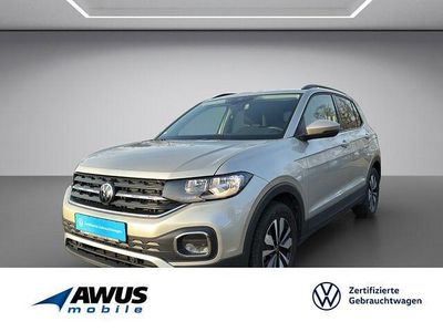 Gebraucht VW T-Cross Move 95 PS (69 kW) 2023 Silber / ivory silver (metallic) SUV