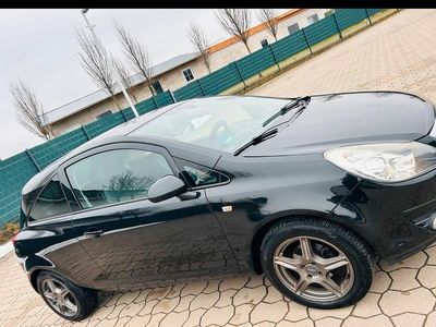 Gebraucht Opel Corsa 80 PS (58 kW) 2010 Schwarz Kleinwagen