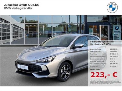 Neu MG MG3 Comfort 194 PS (142 kW) 2025 Silber Kleinwagen