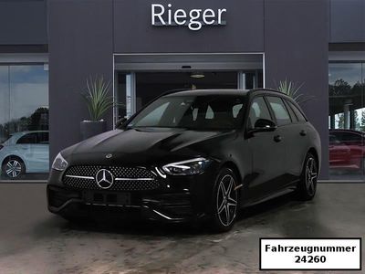 Schwarz Gebraucht 2024 Mercedes C300e AMG Limousine | 44.329 € (Fairer Preis)