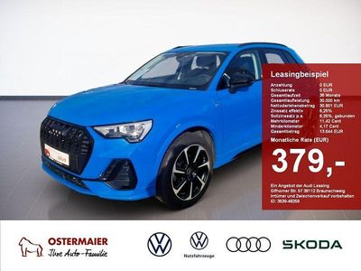 Second-hand Audi Q3 S-Line 150 CP (110 kW) 2023 Albastru SUV