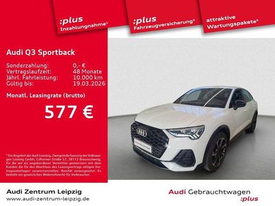 Gebraucht Audi Q3 Sportback Ambiente 245 PS (180 kW) 2024 Gletscherweiß metallic SUV