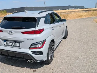 Gebraucht Hyundai Kona N Line 199 PS (146 kW) 2023 Grau SUV