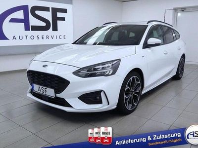 Weiß Gebraucht 2018 Ford Focus ST-Line Kombi | 14.470 € (Fairer Preis)