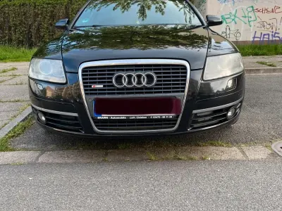 Używany Audi A6 S-Line 184 KM (135 kW) 2007 Czarny Sedan/Limuzyna