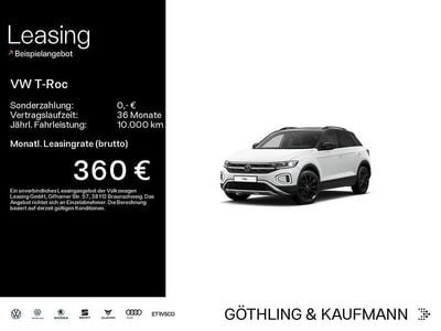 Second-hand VW T-Roc Style 150 CP (110 kW) 2024 Alb SUV