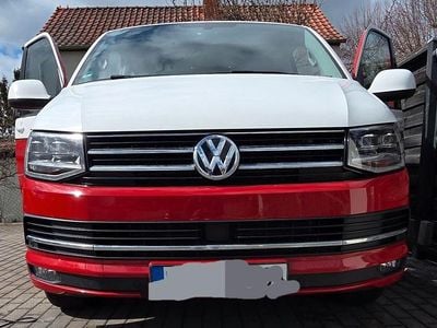 Gebraucht VW Multivan Generation Six 204 PS (150 kW) 2016 Rot Van / Kleinbus