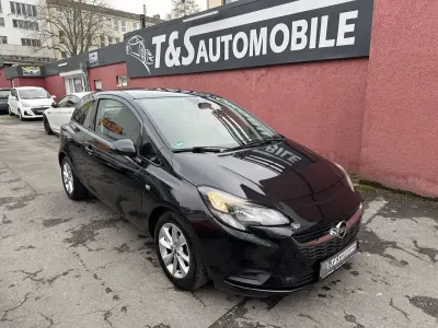 Gebraucht Opel Corsa Edition 69 PS (50 kW) 2015 Karbonschw graphitschw midnigh Kleinwagen