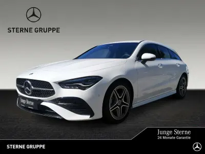 Gebraucht Mercedes CLA180 Shooting Brake AMG 136 PS (100 kW) 2025 Unilack polarweiß Kombi