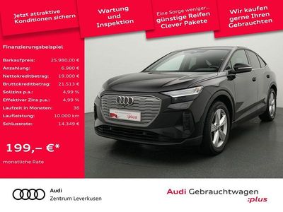 Schwarz Gebraucht 2022 Audi Q4 Sportback e-tron Sport SUV | 25.980 € (Guter Preis)