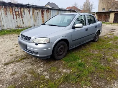 Second-hand Opel Astra 101 CP (74 kW) 2001 Argintiu Berlinǎ