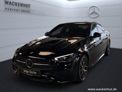 gebraucht Mercedes C220 d Limousine 4MATIC AMG Distronic Ambiente Night in Baden Baden | Wackenhutbus