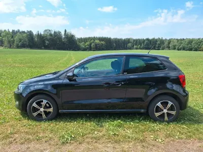 Gebraucht VW Polo Style 75 PS (55 kW) 2011 Schwarz Kleinwagen