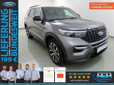 Begagnad Ford Explorer ST-Line 457 HK (336 kW) 2024 Grå SUV