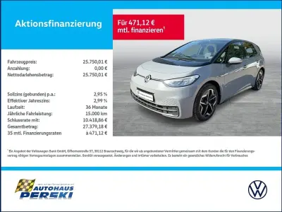 Gebraucht VW ID.3 Pro Performance 150 kW (204 PS) 2022 Grau Kleinwagen