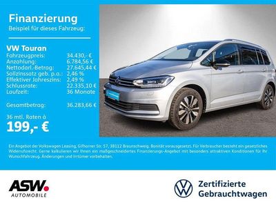 Gebraucht VW Touran Goal 150 PS (110 kW) 2025 Oyster silver metallic Van / Kleinbus