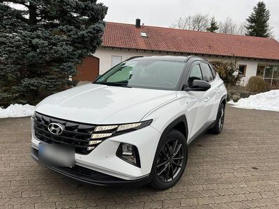 Gebraucht Hyundai Tucson 150 PS (110 kW) 2021 Weiß SUV