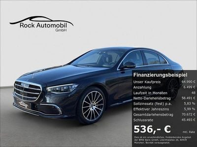 Second-hand Mercedes S350 286 CP (210 kW) 2020 Albastru Berlinǎ