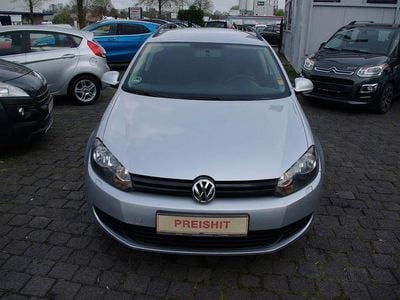 Gebraucht VW Golf VI Trendline 80 PS (58 kW) 2010 Silber Kleinwagen