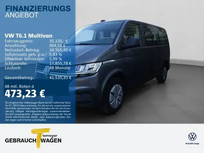 Gebraucht VW Multivan Trendline 110 PS (80 kW) 2021 Grau Van / Kleinbus