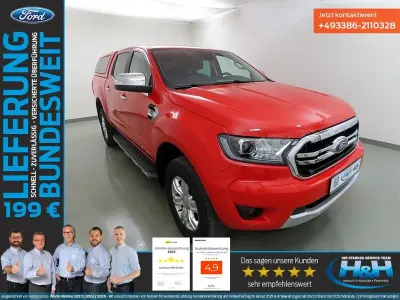 Gebraucht Ford Ranger Limited 2022 Racerot Pickup