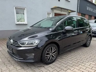 Gebraucht VW Golf Sportsvan Allstar 150 PS (110 kW) 2017 Schwarz Van / Kleinbus
