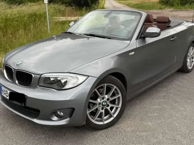 Gebraucht BMW 118 Cabriolet 143 PS (105 kW) 2011 Grau Cabrio