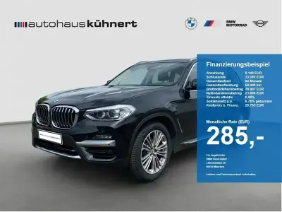 Gebraucht BMW X3 Luxury Line 190 PS (139 kW) 2020 Schwarz SUV