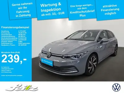 Gebraucht VW Golf VIII Style 190 PS (139 kW) 2024 Grau Limousine
