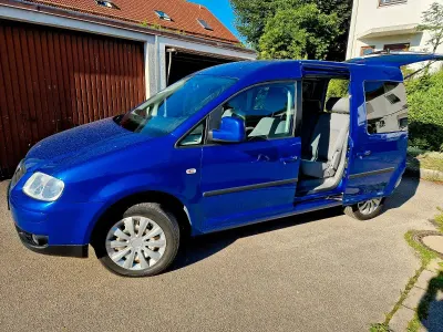 Gebraucht VW Caddy Life 102 PS (75 kW) 2009 Blau Van / Kleinbus