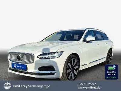 Brugt Volvo V90 Plus 257 HK (189 kW) 2025 Hvid Stationcar